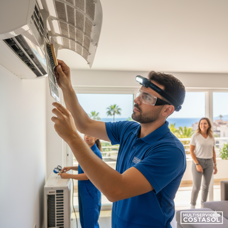 mantenimiento de aire acondicionado